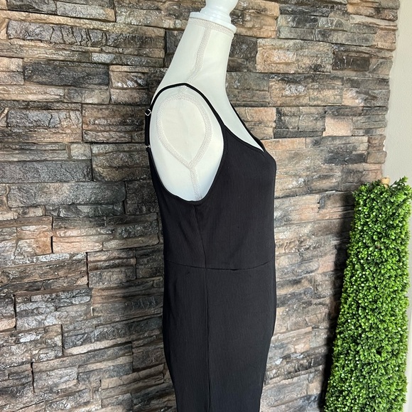 Wild Fable Black Jumpsuit with Crossed Straps - Picture 2 of 8